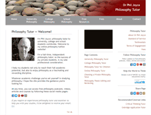 Tablet Screenshot of philosophytutor.net